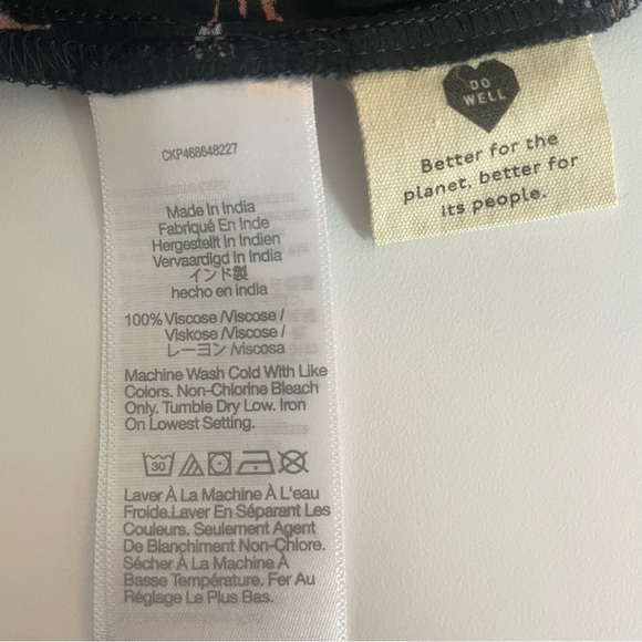 Madewell Challis Sophia Mini Dress in Black Woodland Floral 20424 - Picture 7 of 10